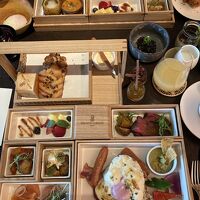 ボリュームたっぷりの朝ごはん！