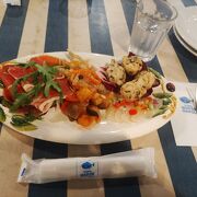 乗り継ぎ利用　MAR-DE NAPORIでランチ