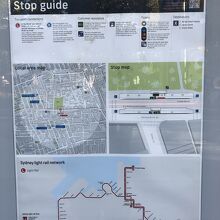 サリーヒルズ駅周辺案内図