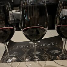 カリフォルニアワイン飲み比べ