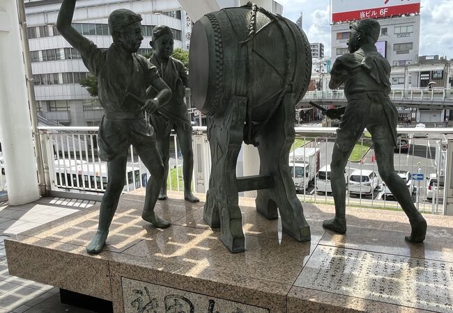 小倉祇園太鼓像