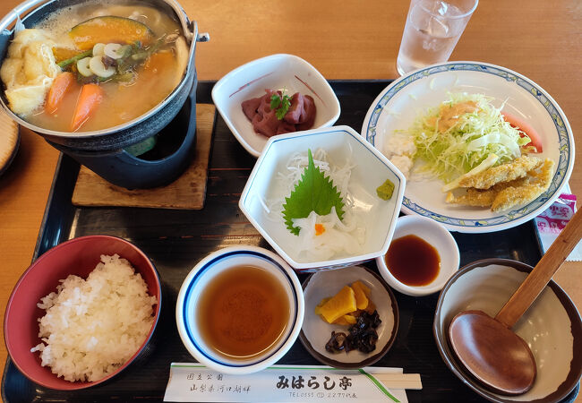 ワカサギが揚げたて