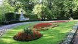 クラクフ旧市街の北西側の公園