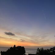 夕日が綺麗