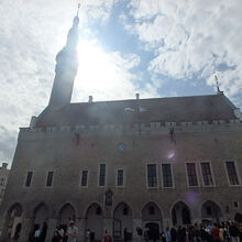 この建物の外観