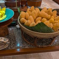 マンゴー、朝食