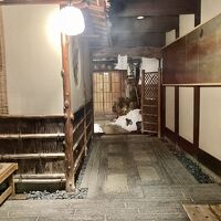 リノベされた入り口