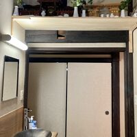 洗面所。神棚が素敵