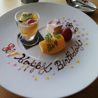 みやまのバースデー用デザート