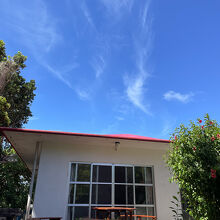 ウッドデッキはみんなの憩いの場