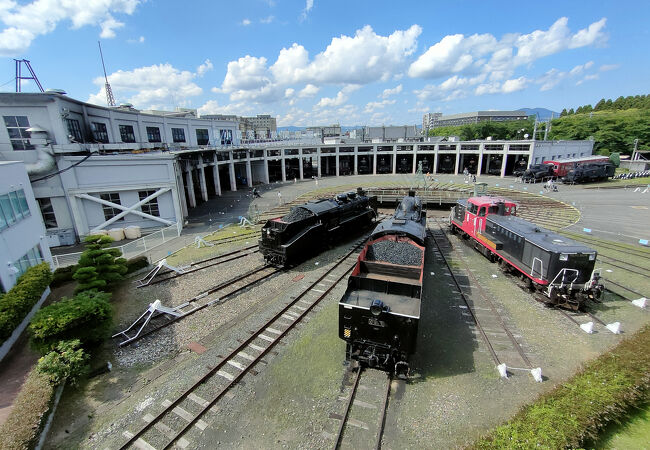 子供から大人まで楽しめる鉄道博物館！