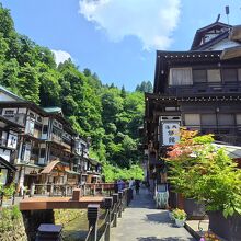 大正ロマンを感じる素敵な温泉街