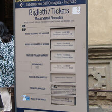 チケットの種類