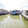 実際に人の住む水上集落