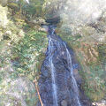 国道脇にある超お手軽滝「みす滝（簾滝）」
