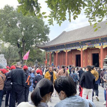 たくさんの観光客