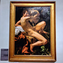 カラバッジョの「洗礼者ヨハネ」