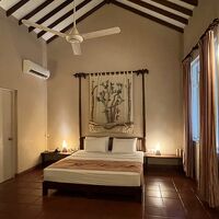 デラックス・ルームはセンスの良い設えです。