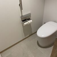 十分な広さのあるトイレ