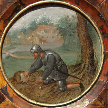 ブリューゲル「猫に鈴をつける」