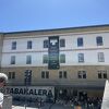 バルセロナ行きの駅がすぐそこ