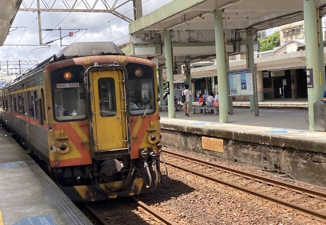 観光客で大人気のローカル線