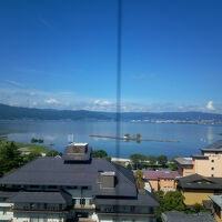 展望エレベーター最上階の12階からの眺めです。