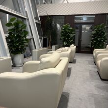 ソファはゆったりとしていました。