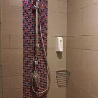 湯量は問題なし。バスタブないのがマイナス