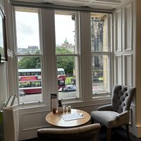 レストランから