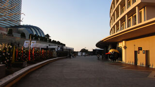 クリスマスモードの福岡PayPayドーム