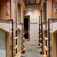 部屋はドミトリータイプ。