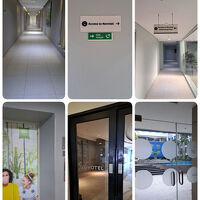 複雑な連絡通路