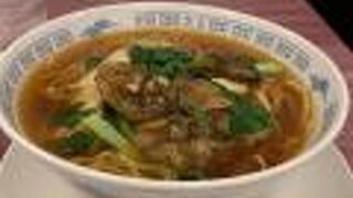 期間限定の牡蠣ラーメン