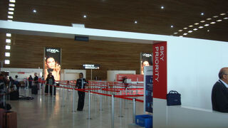 チェックインカウンターの怪