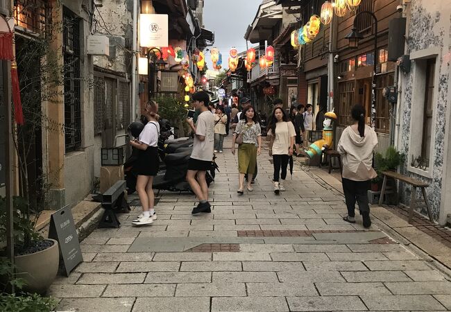 レトロな街並み