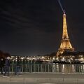 エッフェル塔のライトアップ