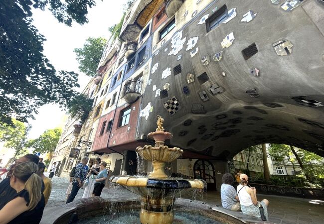 オーストリア・ウィーンギフト店で購入フンデルトヴァッサー建築