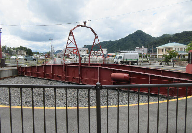 鬼怒川温泉駅 転車台広場