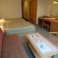 とても広いツインルーム