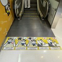 あちこちにパンダの表示