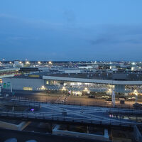 夜９時ごろにやっと暗くなり始めました