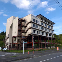 震災遺構 たろう観光ホテル