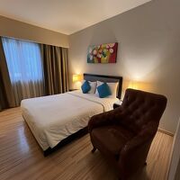 おしゃれな雰囲気でベッドも大きくて良い！