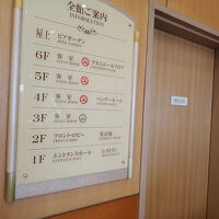 フロアガイド、ビアガーデンは休止中