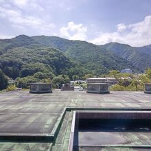 部屋からの眺めです。