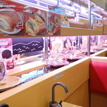 レーンで回る寿司