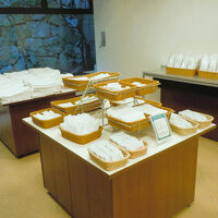 フロント前のセルフアメニティ