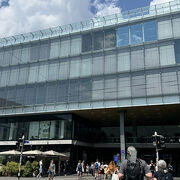 大きな駅です