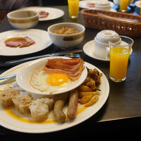 中華料理もありました。卵料理はリクエストできます。